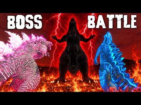 GODZILLA in HELL the INSANE BOSS BATTLE in ARBS!