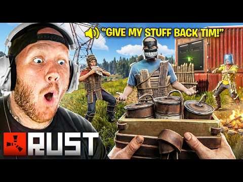 PLAYING A PUBLIC RUST SERVER FOR THE FIRST TIME