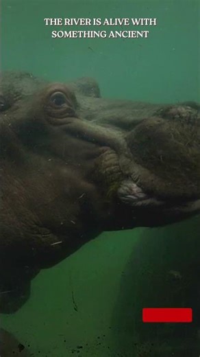 More Deadly Than Lions. More Silent Than Death. 🦛 #hippo #wildlife #animals