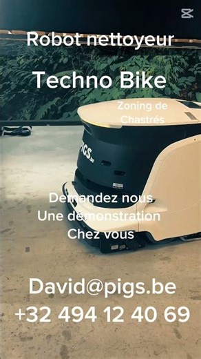 robot nettoyeur chez technobike