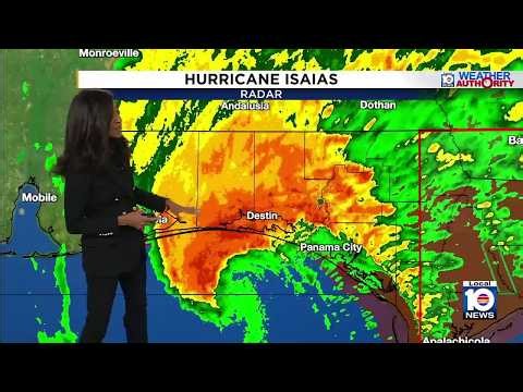 Hurricane Isaias to make landfall as Category 2 storm
