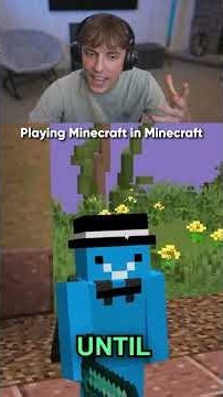 playing Minecraft in minecraft