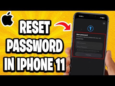 How To Reset Password In iPhone 11