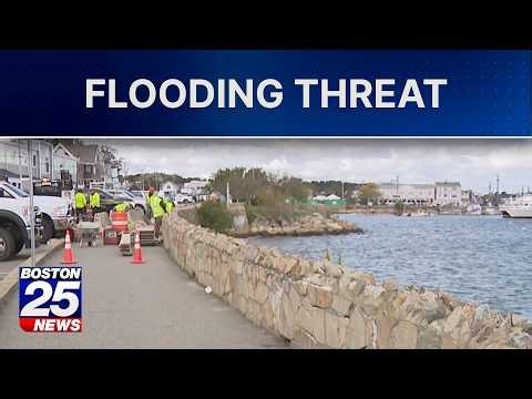 Massachusetts coast braces for flooding, erosion as nor’easter closes in