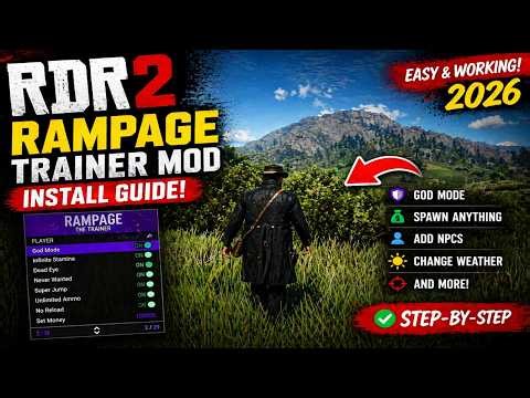 How to Install Rampage Trainer in RDR2 (Easy Guide)
