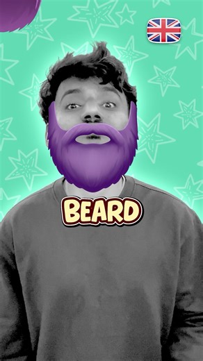 Learn Face Parts in British English 🇬🇧 | Kids Vocabulary