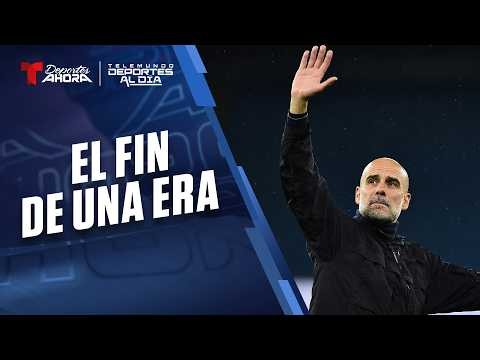 Pep Guardiola y las razones de su partida del Manchester City | Telemundo Deportes Al Día