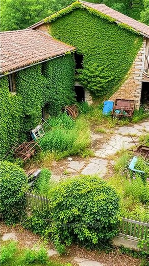 How did this Garden get so Overgrown? Extremely Satisfying