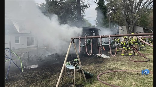 Homes damaged after fire and explosion in Norfolk