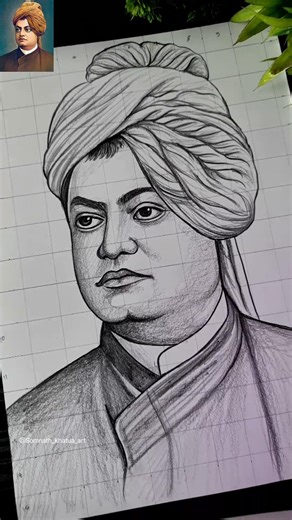 Swami Vivekanand Drawing✍️❤️‍🩹 Swamiji Jayanti #shorts #swamivivekananda #drawing #nationalyouthday