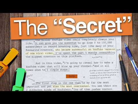 How to Write YouTube Scripts That Make Your Editor's Job 10X Easier