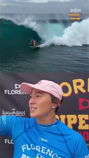 when Eweleiula Wong had five-time World Champ Carissa Moore awestruck at the Florence Pipe Pro
