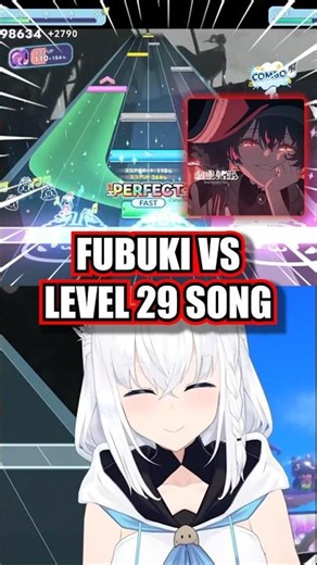 Fubuki Gets Shocked by a Level 29 Song in HoloDori