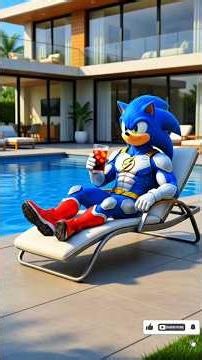 Sonic Won $1 Billion to Buy His Little Brother a Golden G-Wagon! 😱🔥 #shorts