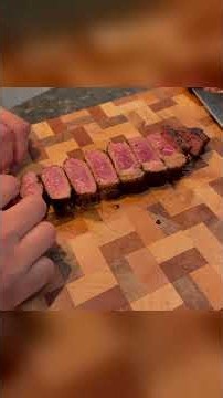 NY Strip With a Crust Like This 🔥 #steak #shorts