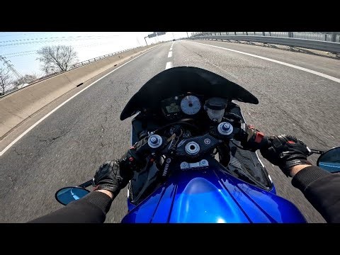 YZF R6 POV RIDE (PURE SOUND , NO TALK) 4K
