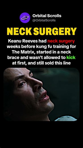 Keanu Couldn't Even KICK In This Scene! 🥋 #keanureeves #thematrix #movies