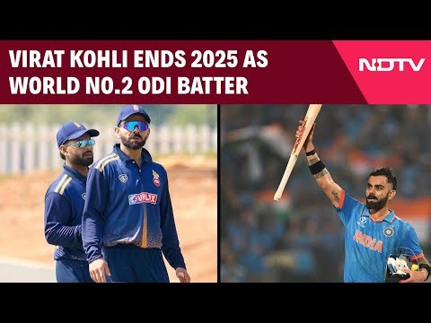Virat Kohli Ends 2025 as World No.2 ODI Batter, Rewrites List-A Records