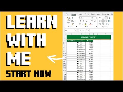 Sequence Formula in Excel: How to Fill Dynamic Ranges (2025)