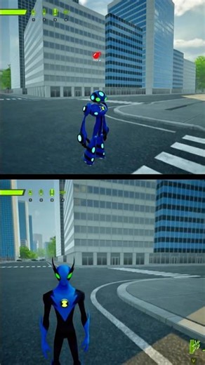 Ultimate Echo Echo vs Fasttrack ⚡ Who is Faster? | Ben 10 Speed Battle #shorts