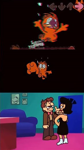 Garfield's Epic Call: Take Me Jon - A Friday Night Funkin' Adventure #garfield #fnf #shortsviral