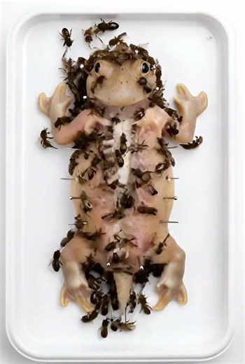 #OsteoLapse #Toad #Skeleton #TimeLapse #OddlySatisfying #Science #Biology #Nature #Beetles #Viral