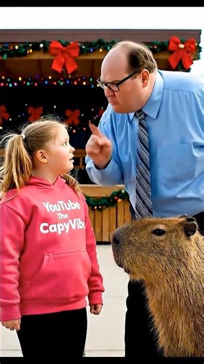 Capybara Chaos! Emma’s Funny Gift Mix Up in Class #capybara