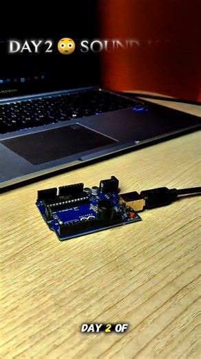 Day 2 of 30 😳 Arduino Buzzer Alert | Make Sound with Code 🔊#shorts