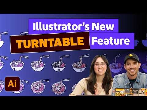 Adobe Illustrator: Create Pattern Designs from Sketch to Product with Turntable