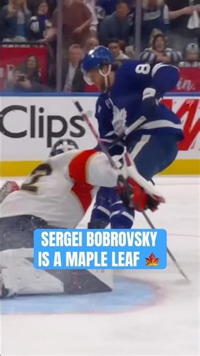 Sergei Bobrovsky is a Toronto Maple Leaf 🍁
