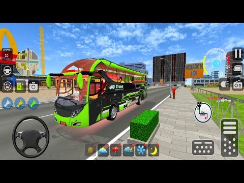 Bus Simulator Game New Update - Bus Simulator City Ride Gameplay - Bus Driving Coach Simulator 3d