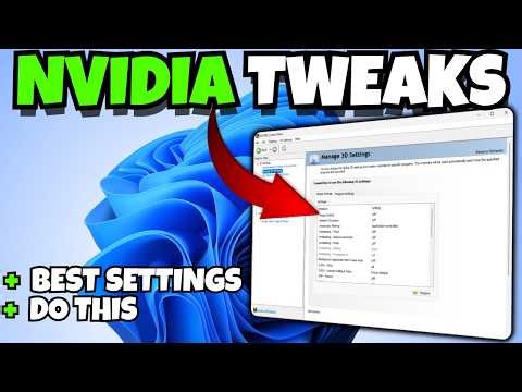 You're Using The WRONG NVIDIA Settings (Here's What Pros Use)