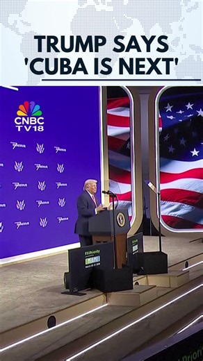 Donald Trump Hints at Possible Action on Cuba Amid Iran & Venezuela Conflicts | US News | N18G