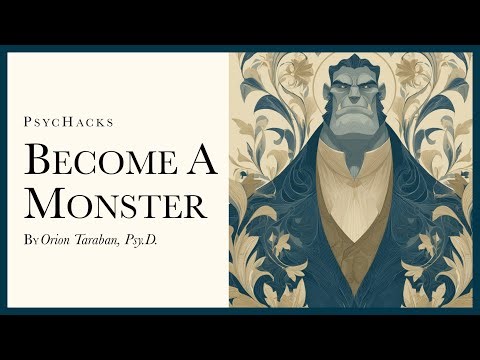 Become a monster: owning your darkness