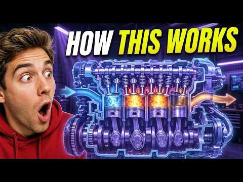 How a Car Engine Works - 4-Stroke Cycle Explained