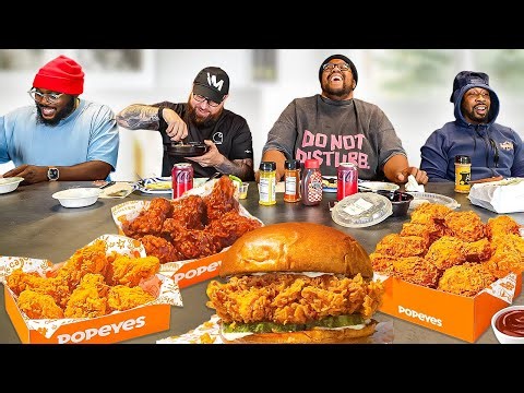 Popeyes Full Menu Review!