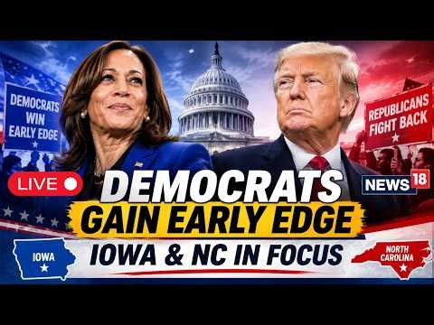US MIDTERM 2026 LIVE | Democrats Gain Early Edge? Iowa And North Carolina Turnout In Focus | TRUMP