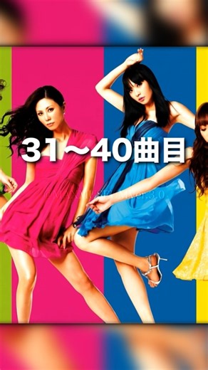 MAX 31〜40曲目と当時の年齢まとめ