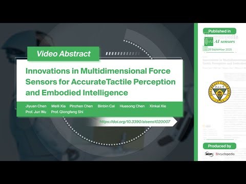 【Ai Sensors】Innovations in Multidimensional Force Sensors for Tactile Intelligence
