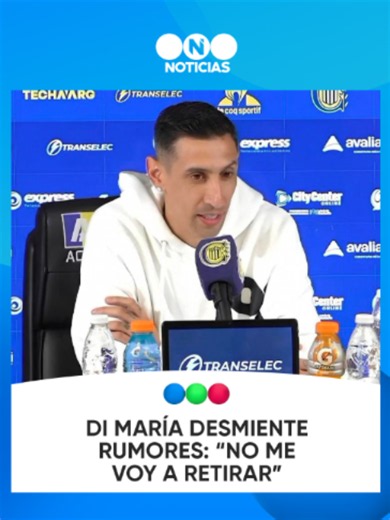En caliente, después de la derrota ante Corinthians que marcó la eliminación de Rosario Central de la Copa Libertadores, Ángel Di María declaró: “Ahora va a tocar pensar y ver qué es lo que quiero seguir haciendo”. Más tranquilo, tres semanas después, Fideo habló en conferencia de prensa y trajo tranquilidad al pueblo Canalla: “No me quiero retirar, no me voy a retirar, estoy feliz