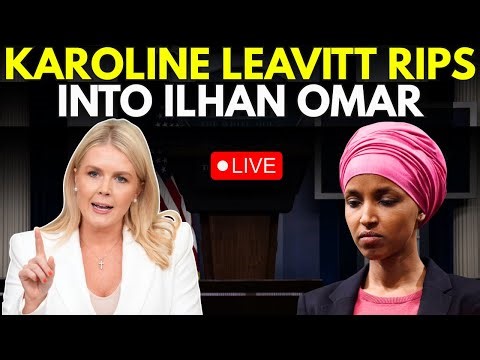 LIVE:Karoline Leavitt TORCHES Ilhan Omar, Democrats For Pushing Dangerous, Violence-Fueling Rhetoric