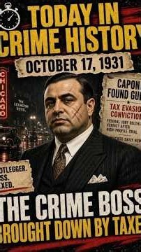 How Taxes Took Down Al Capone
