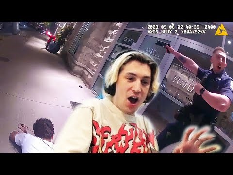 911 Calls Lead Officers into 100 Round Shootout | xQc Reacts