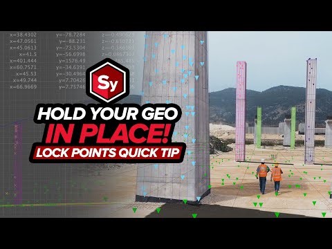 Keep your Geo in Place with Lock Points [Boris FX SynthEyes]