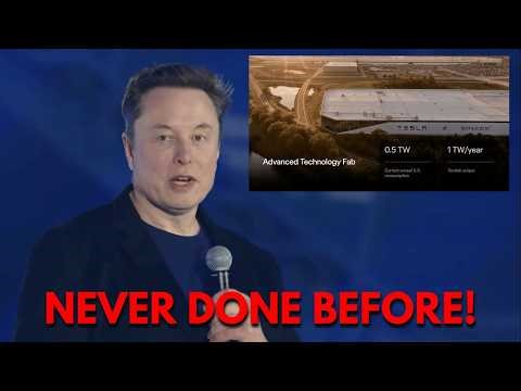 Elon Musk Announces INSANE Plan to Build Chips In House...