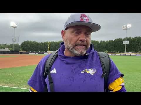 ECU Baseball Coach Cliff Godwin after the series finale loss to Wichita State