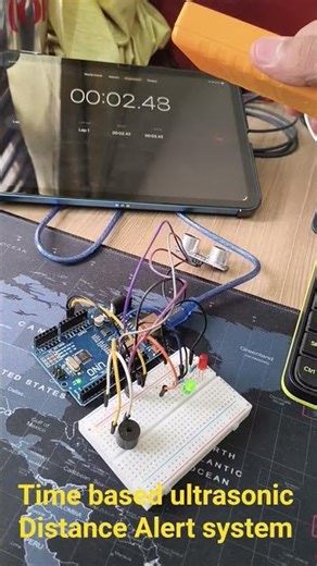 Arduino Project #day1 | Multi-level Ultrasonic Distance Alert system