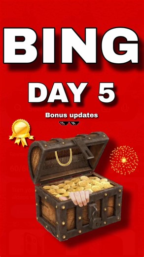 Day 5 Bing Bonus update join MS Rewards #bing #rewards
