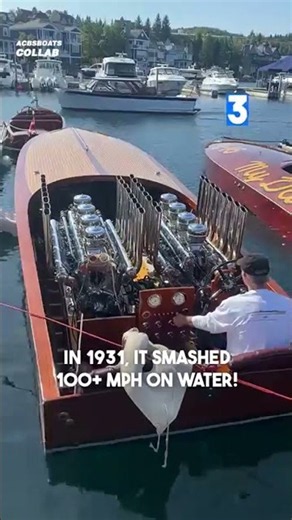Twin V16 Miller Boat Cold Start!