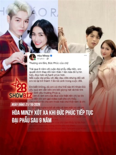 Đức Phúc & Hòa Minzy: Khoảnh Khắc Cổ Thương Phúc Lắm Trên Sân Khấu
